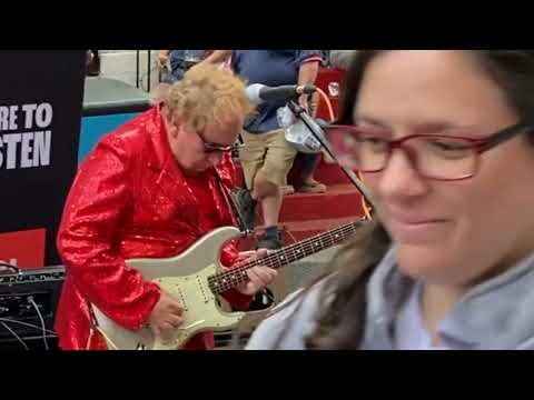 Tsunami Of Sound performs "Kawanga"  (by Los Straightjackets) Fenway Park - Aug 13 2022