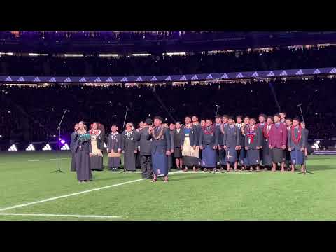 Auckland Pasifika Secondary Schools Choir - South African & New Zealand National Anthems