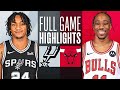 SPURS at BULLS | FULL GAME HIGHLIGHTS | December 21, 2023