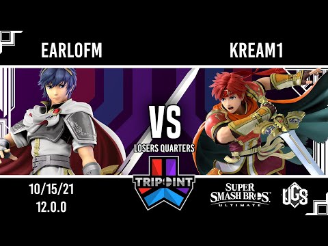 Tripoint Smash Ultimate 116 - Losers Quarters - EarlOfM(Marth) Vs. Kream1(Roy)