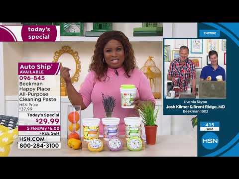 HSN | Beekman 1802 Happy Place Naturally-Derived Cleaning 05.17.2021 - 02 AM