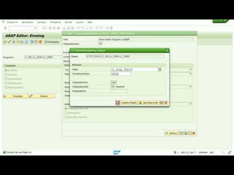 🎓 ABAP Schulung Video #02 | 💻 ABAP-Editor SE38 – Code eingeben leicht gemacht!