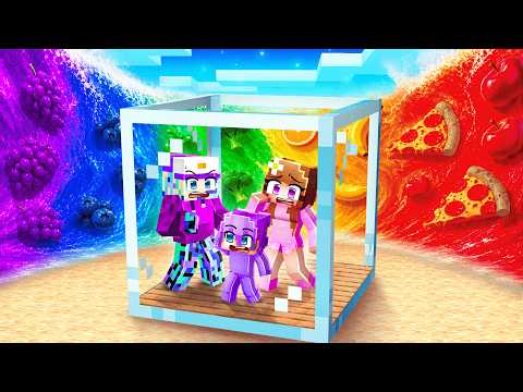 FOOD TSUNAMI vs Doomsday Bunker in Minecraft!