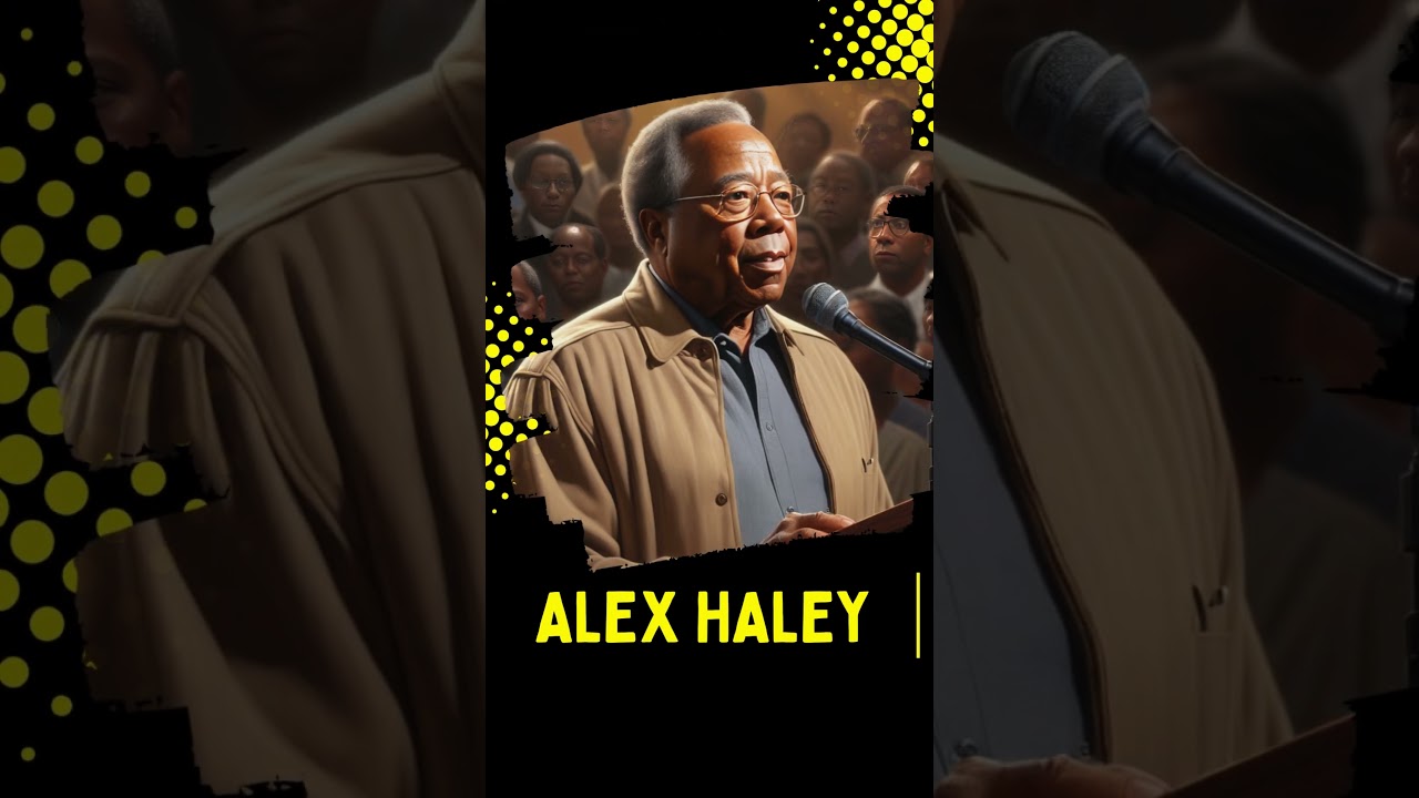 Alex Haley - Gifted and Black: 365 Days of Black History #GiftedAndBlack  #BlackHistory365