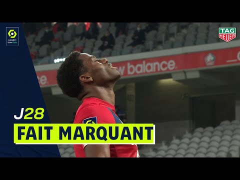 Jonathan David terrasse Marseille avec un doublé en fin de match! Ligue 1 Uber Eats / 2020-2021