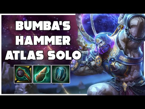Bumba's Hammer Atlas Solo Means Ability Spam | Atlas Build