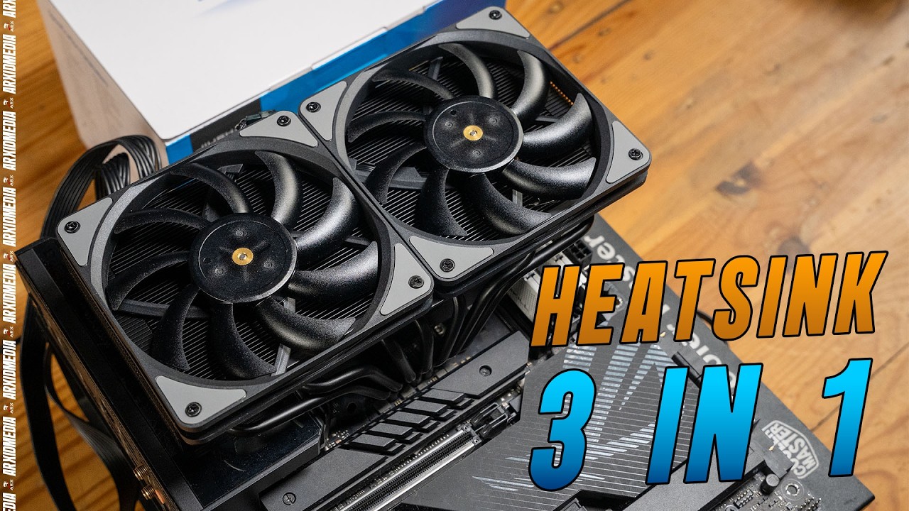 Ini CPU Cooler Heatsink Atau AIO Watercooler 240? | Review Jiushark JF13K Diamond
