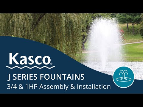 Kasco J-Series Floating Fountains - Patterns