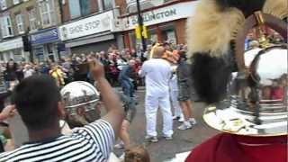 preview picture of video 'Bishop Auckland Olympic Torch Relay (kiss)'