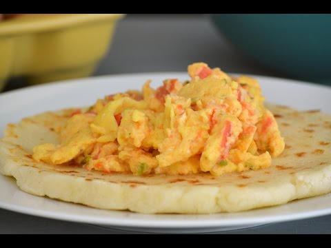 COLOMBIAN HUEVOS PERICOS | How To Make Colombian Scrambled Eggs With Onions and Tomatoes | SyS