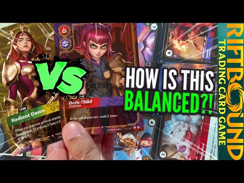 Riftbound TCG Gameplay - Annie Vs Leona – Stunning Spell Party!