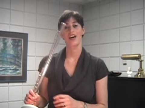 Nina Perlove - flute articulation/double tonguing part 1