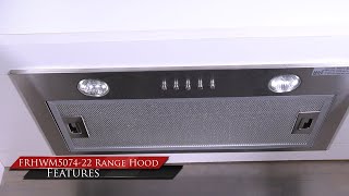 Forno 22″ Built-In Range Hood with Mesh Filter Other FRHWM507422 Picture
