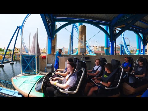 Abyssus,  Energylandia 2023 (4K) GoPro HERO 11 (POV) (Zator, Poland)