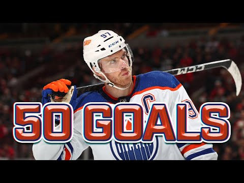 All 50 McDavid goals in 61 games! 🚨