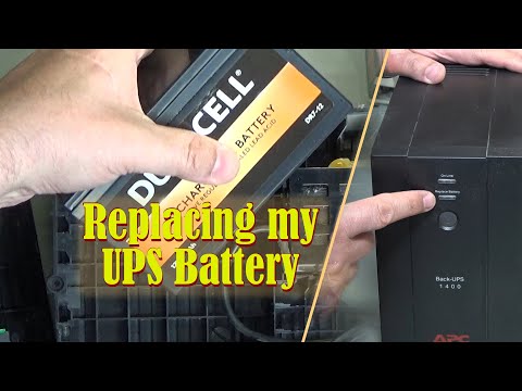 Replacing My UPS Battery - APC Back UPS 1400U #0120