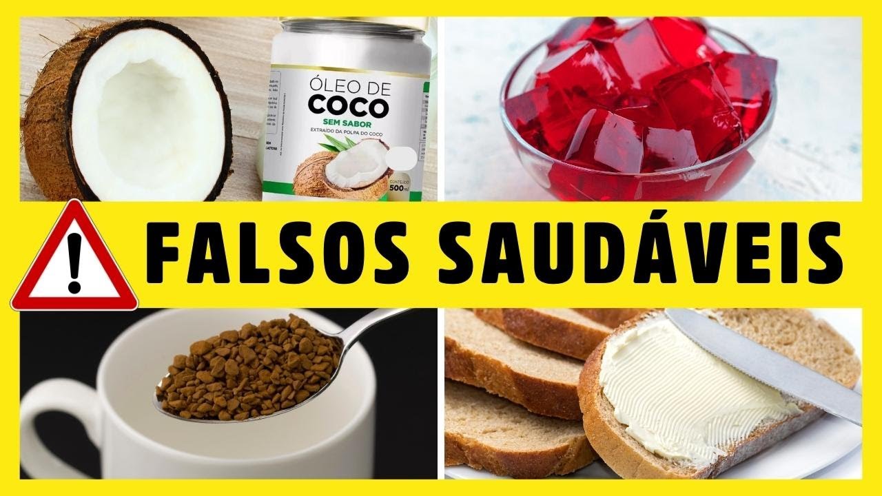 TOP 10 PÉSSIMOS ALIMENTOS Falsos Saudáveis que a MAIORIA DAS PESSOAS ainda consome - Dr Alain Dutra