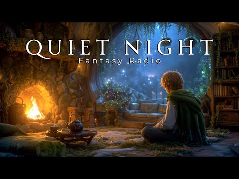 3 Hours of Hobbit Music & Medieval | A Quiet Night by the Fire