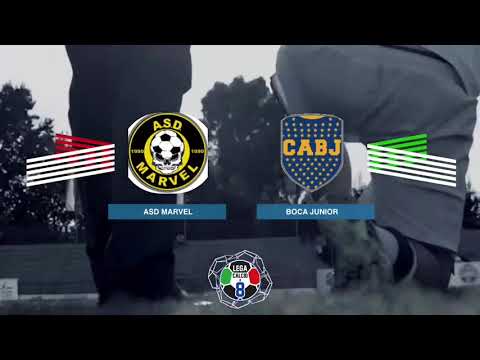 LEGACALCIO8 STAGIONE 21/22 SERIE A2 ASD Marvel vs Boca Junior