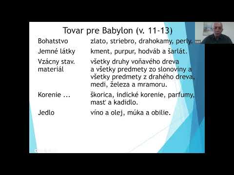 K. Badinský - Zjavenie sv. Jána - (Zjavenie 18. kap. 3. časť)