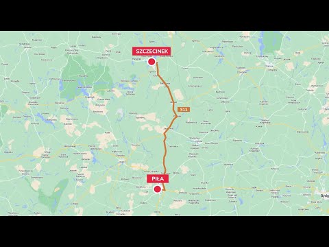 Getting closer to the next section of the S11 road