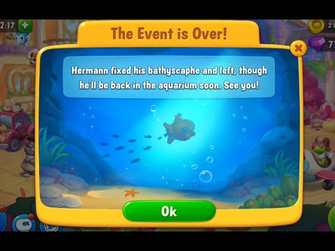 [Fishdom] Shipwrecked Level 21~23 of 30 / 23 failed (playrix)