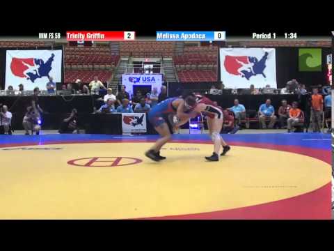58 KG - Trinity Griffin vs. Melissa Apodaca