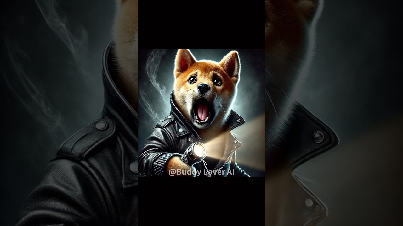 The cute Shiba came to an old house...🐕💀#dog #doglover #funny #shiba #cute #puppy #shorts