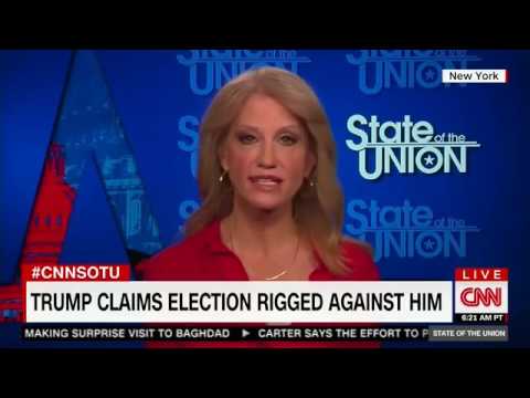 Jake Tapper's Feisty Interview with Kellyanne Conway  ‘That’s Not the Same Thing!’ - hillary clinton