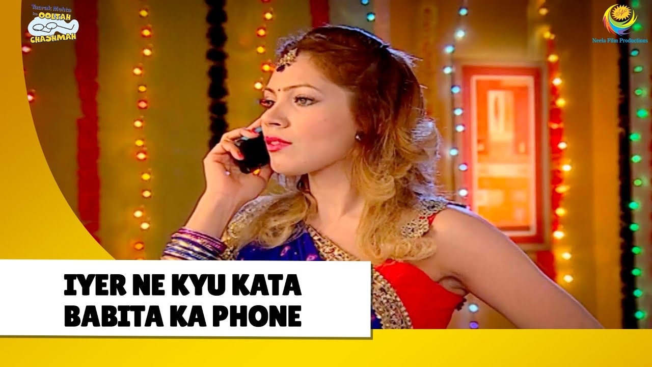 Iyer ne kyu kata babita ka phone?! | Haste Raho Hasate Raho | Taarak Mehta ka Ooltah Chashmah