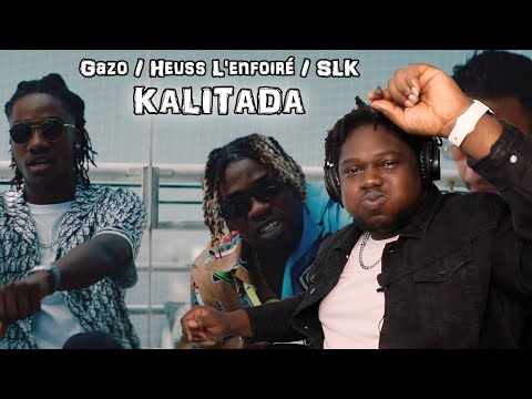 UNITÉ : Gazo / Heuss L'enfoiré / SLK - « Kalitada » (Clip officiel) | FRENCH RAP REACTION