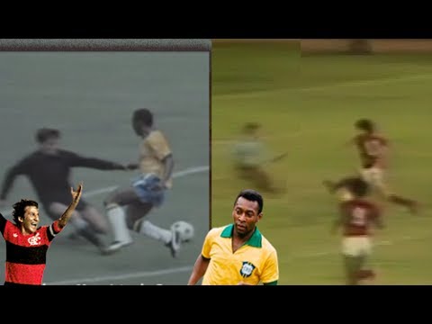 Zico fazendo Gol que Pelé não conseguiu fazer # Histórias de um Gol # Flamengo 7 x 1 ADN em 1979
