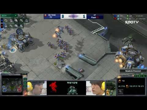 [0520] TY(8th) vs. Flash(KT) TvT 5SET Newkirk Precinct -Starcraft2,esportstv,SPL