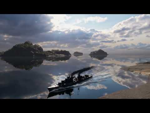 WOWS Marceau French T10 DD Clans rush cap for the win world of warships 2023