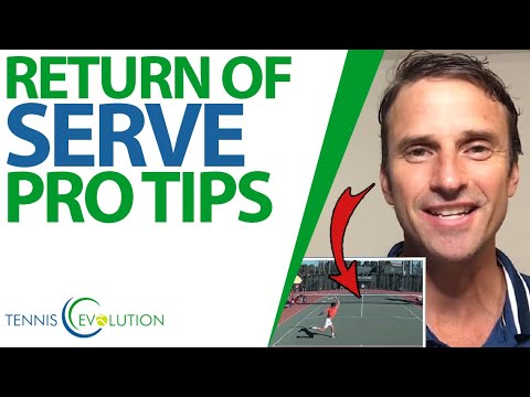 TENNIS LESSON: Return Of Serve And Shot Selection Masterclass  (PRO TIPS)