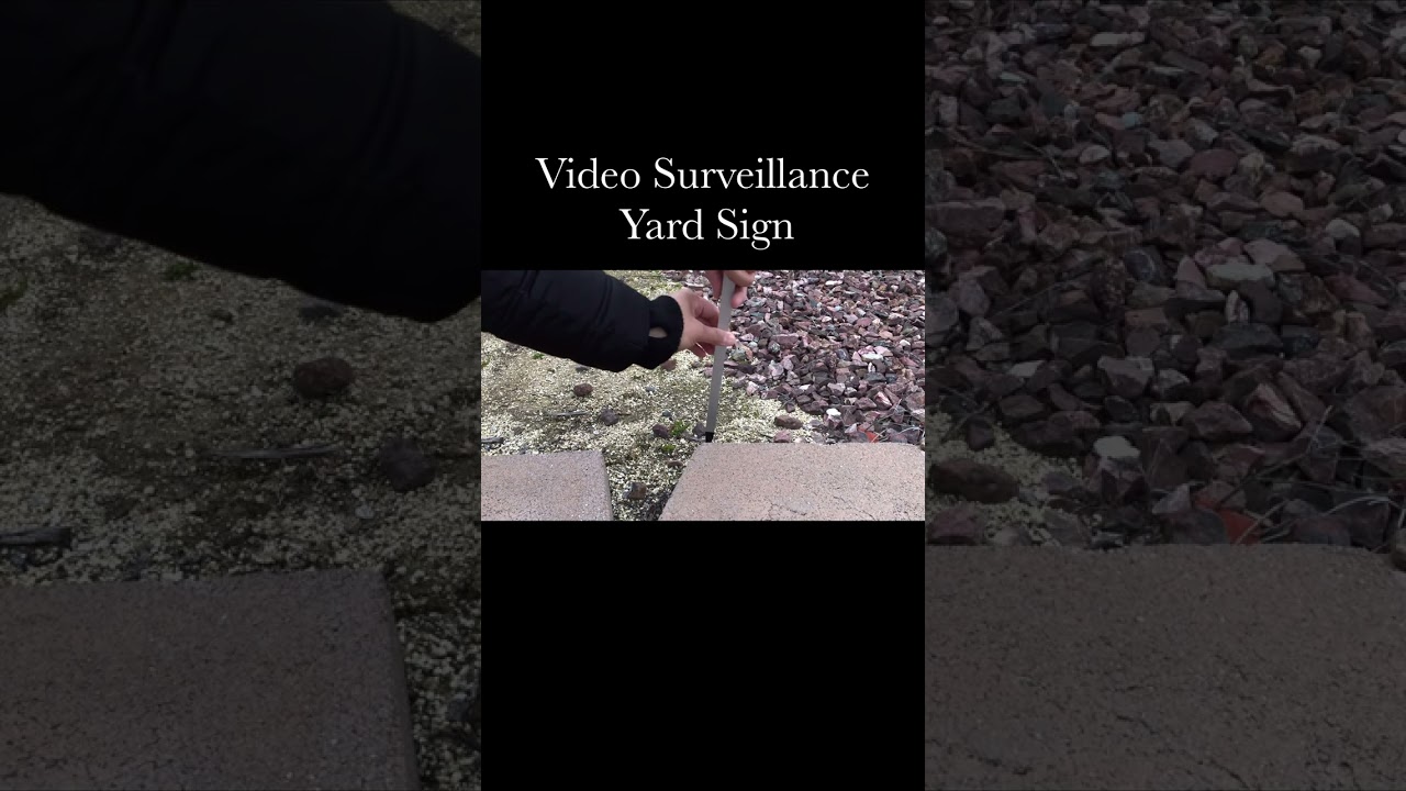 PRIVATE PROPERTY Yard Warning Sign Solar Powered