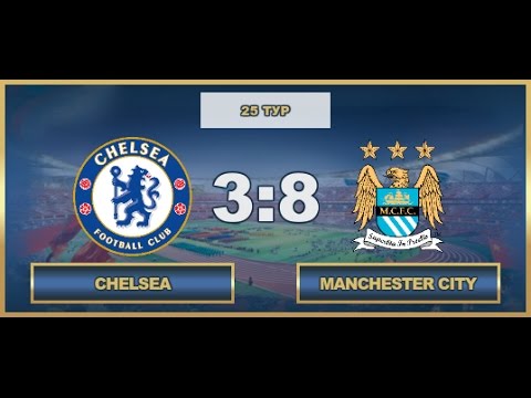 AFL. England. Premier League. 25 Tour.  Chelsea - Manchester City