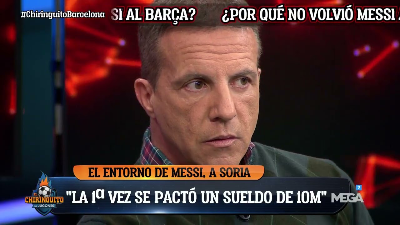 🔥 PALABRAS DEL ENTORNO DE MESSI A CRISTÓBAL SORIA...