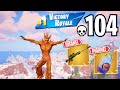 104 Elimination Solo vs Squads WINS Full Gameplay (Fortnite Chapter 5 Season 1)!