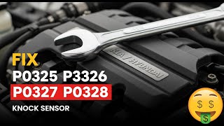 FIX CODE P0325 P0326 P0327 P0328 Knock Sensor Kia Hyundai