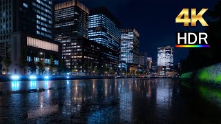 Around Tokyo Station in August 2025　４K HDR