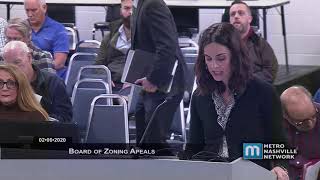 02/06/20 Board of Zoning Appeals video