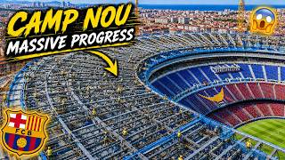 Camp Nou SHOCK Progress! Roof Ring Almost Complete | August 3, 2026 Update