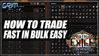 [PoE 3.13] Currency Earning Tip How To Buy And Sell In Bulk