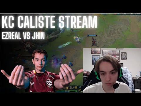 KC Caliste & KC Busio Duo Stream | Vetheo Caliste Busio VS Flaked Attila | Ezreal VS Jhin |