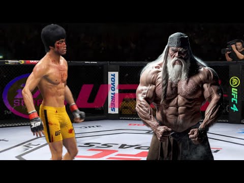 Bruce Lee vs Titan ( EA Sports UFC 4 ) wwe mma