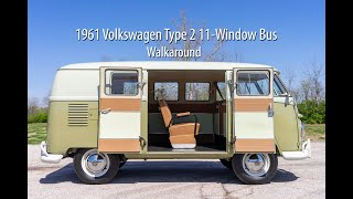 1961 Volkswagen Type 2 4-Door Station Wagon Walk Around