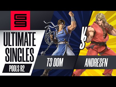 T3 DOM (Richter) vs AndresFn (Ken) - Ultimate Singles Pools Winners Quarter-Final  - Genesis 9