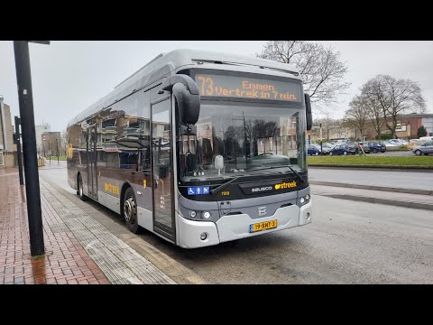 Qbuzz Streekbus 7310 als Lijn 73 naar Station Emmen