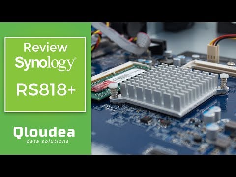Review Synology RS818+ - Compacto servidor NAS con PCIe